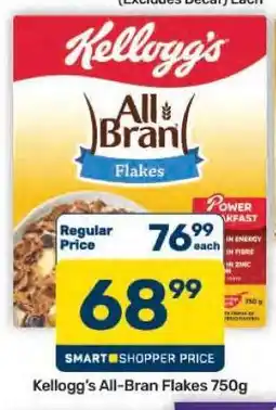 Pick n Pay Hypermarket Kellogg's All Bran Flakes-750g offer