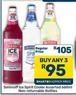 Pick n Pay Hypermarket Smirnoff Ice Spirit Cooler Assorted 660ml offer