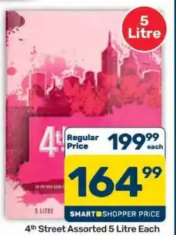Pick n Pay Hypermarket 4th Street Assorted 5 Litre offer