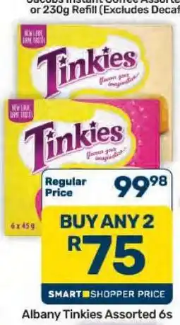Pick n Pay Hypermarket Albany Tinkies Assorted 6s offer