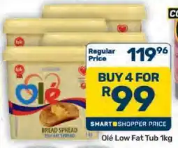 Pick n Pay Hypermarket Olé Low Fat Tub 1kg offer