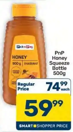 Pick n Pay Hypermarket PnP Honey Squeeze Bottle 500g offer