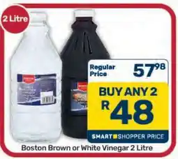 Pick n Pay Hypermarket Boston Brown or White Vinegar 2 Litre offer