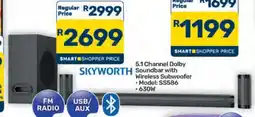 Pick n Pay Hypermarket Skyworth 5.1 Channel Dolby Soundbar offer