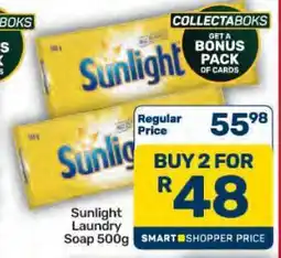 Pick n Pay Hypermarket Sunlight Laundry Soap 500g offer