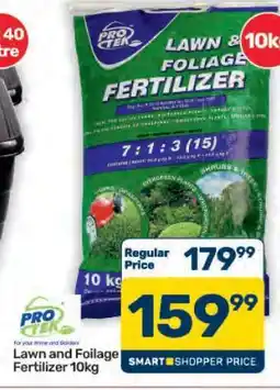 Pick n Pay Hypermarket Lawn and Foliage Fertilizer 10kg offer