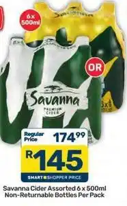 Pick n Pay Liquor Savanna - cider assorted offer