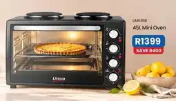 OK Furniture Univa - 45l mini oven offer