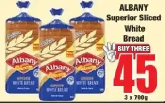 ALBANY Superior Sliced White Bread