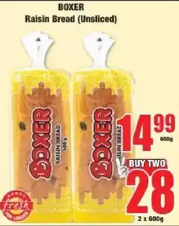 Boxer BOXER Raisin Bread (Unsliced) offer