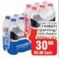 KitKat Cash and Carry THIRSTI Sparkling/Still Water offer