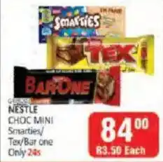 KitKat Cash and Carry Nestle Choc Mini Smarties/ Tex/ Bar One offer