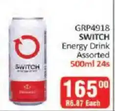 KitKat Cash and Carry SWITCH Energy Drink Assorted offer