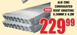 Boxer Build ALU ZINC CORRUGATED ROOF SHEETING offer