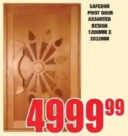 Boxer Build SAFEDOR PIVOT DOOR Assorted offer