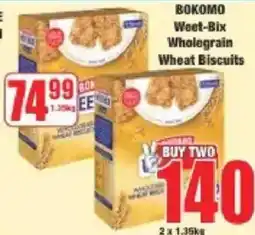 Boxer BOKOMO Weet-Bix Wholegrain Wheat Biscuits offer