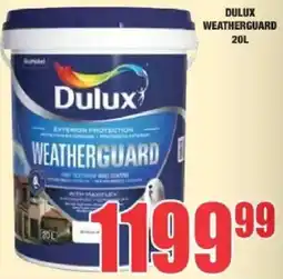 Boxer Build Dulux Weatherguard offer