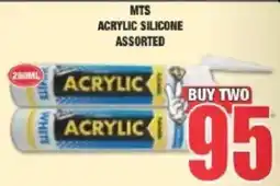 Boxer Build MTS ACRYLIC SILICONE ASSORTED offer