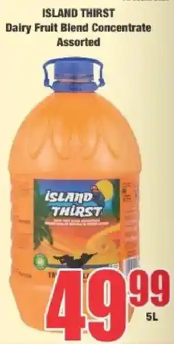 Boxer ISLAND THIRST Dairy Fruit Blend Concentrate Assorted offer