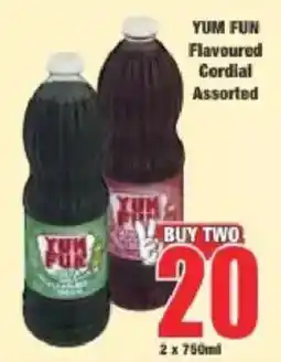 Boxer YUM FUN Flavoured Cordial Assorted offer