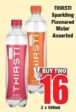 Boxer THIRSTI Sparkling Flavoured Water Assorted offer