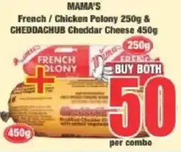 Boxer MAMA'S French / Chicken Polony & CHEDDACHUB Cheddar Cheese offer