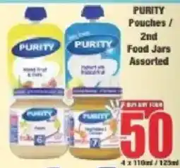 Boxer PURITY Pouches / 2nd Food Jars Assorted offer