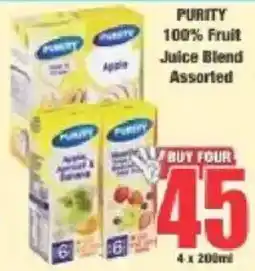 Boxer PURITY 100% Fruit Juice Blend Assorted offer