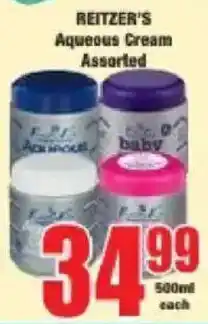 Boxer REITZER'S Aqueous Cream Assorted offer