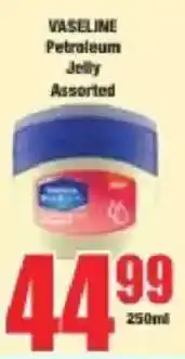 Boxer VASELINE Petroleum Jelly Assorted offer