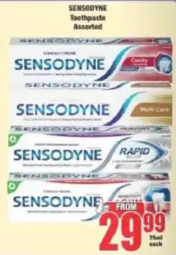 Boxer Sensodyne Toothpaste Assorted offer