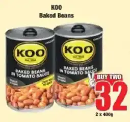 Boxer KOO Baked Beans offer