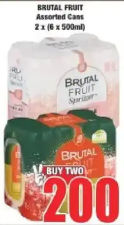 Boxer BRUTAL FRUIT Spritzer Assorted offer