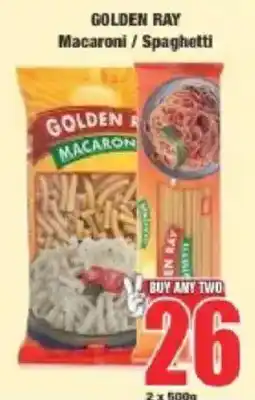 Boxer Golden Ray Macaroni / Spaghetti offer