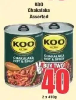 Boxer KOO Chakalaka Assorted offer