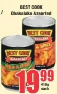 Boxer BEST COOK Chakalaka Assorted offer