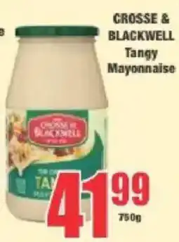 Boxer Crosse & Blackwell Tangy Mayonnaise offer