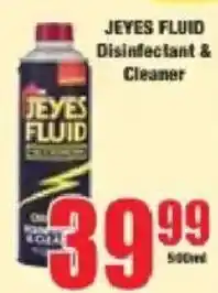 Boxer Jeyes Fluid Disinfectant & Cleaner offer