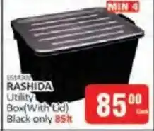 KitKat Cash and Carry RASHIDA Utility Box(With Lid) Black offer