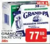 KitKat Cash and Carry GRAND-PA Headache Powders offer