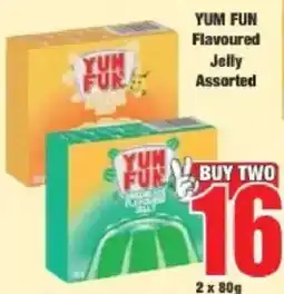 Boxer YUM FUN Flavoured Jelly Assorted offer