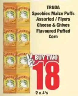 Boxer TRUDA Spookies Maize Puffs Assorted offer