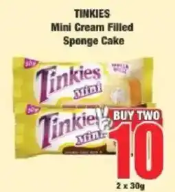 Boxer Tinkies Mini Cream Filled Sponge Cake offer