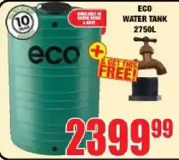Boxer Build ECO WATER TANK offer