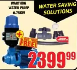 Boxer Build WARTHOG WATER PUMP offer