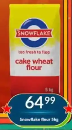 Super Save Snowflake cake wheat flour offer