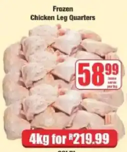 Boxer Frozen Chicken Leg Quarters offer