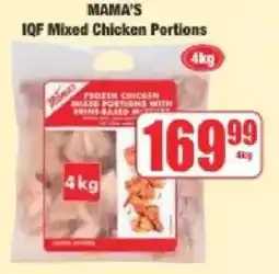 Boxer MAMA'S IQF Mixed Chicken Portions offer