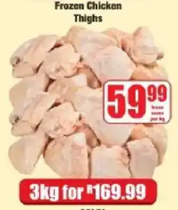Boxer Frozen Chicken Thighs offer
