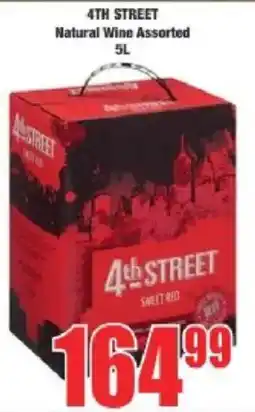 Boxer 4th STREET Natural Wine Assorted offer